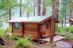 Pan Abode Cedar Homes Eagles Nest #442 Classic Timber Cabin